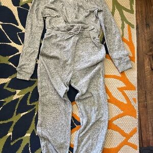 Art Class Gray Cozy Knit Jumpsuit